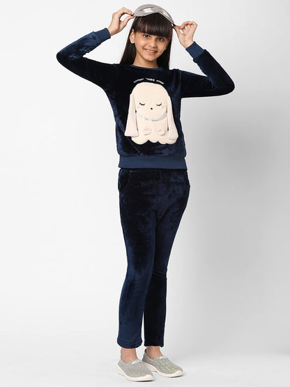 Sweet Dreams Girl Printed Tracksuit