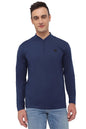 Allen Solly Men Regular Fit Solid Casual Cotton Full Sleeve T-Shirt