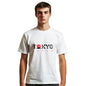 Nobero MenS Typography Regular Fit T-Shirt (1M-Twts-C0836-Pbl_White-Tokyo
