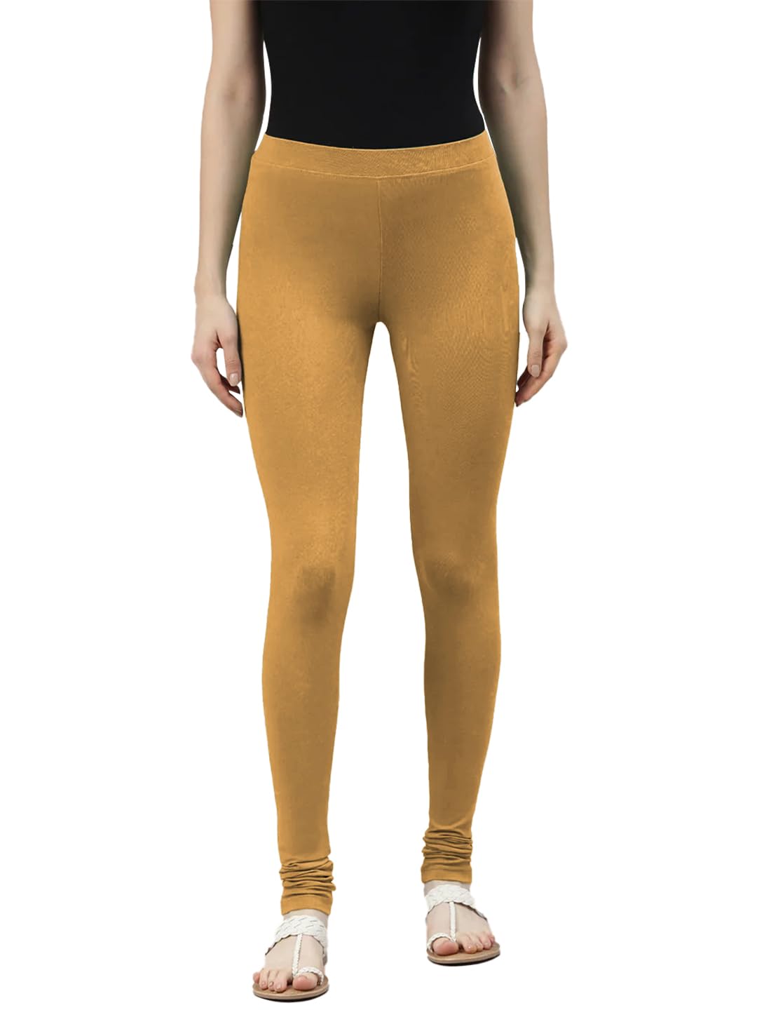 Lyra Premium Viscose Full Length Churidar Leggings For Women