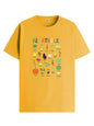 ADRO T Shirts for Boys & Girls || Creative Learning Design Printed T-Shirt || Ages 3-14 || 100% Cotton Round Neck Tshirt for Kid