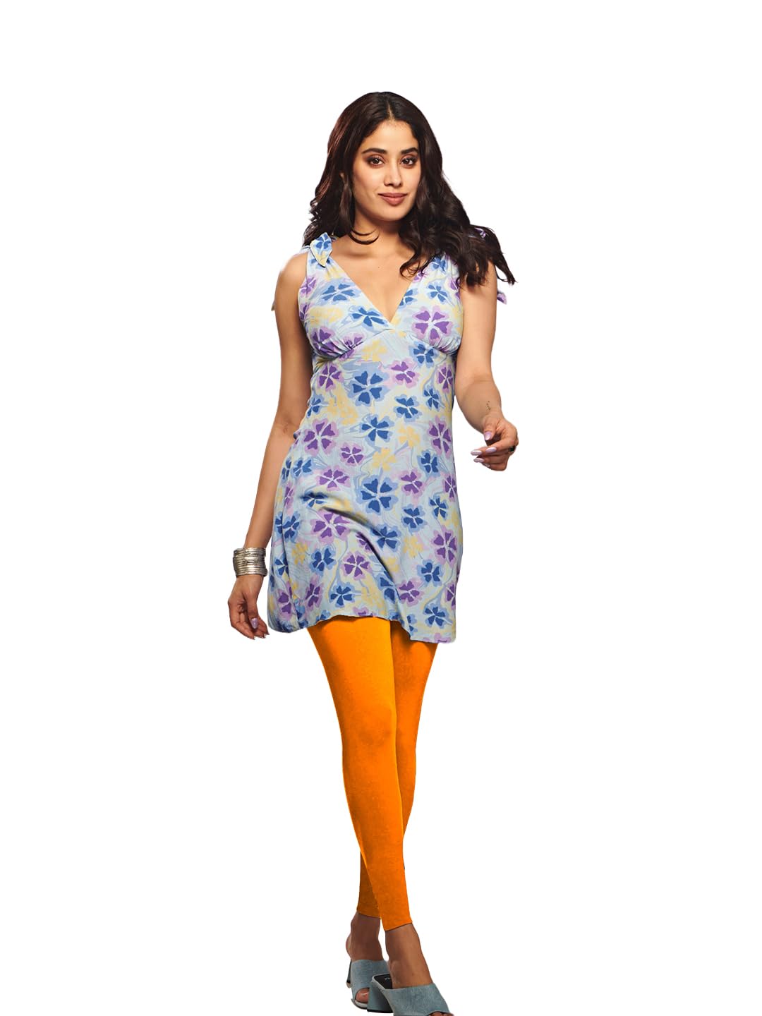 Premium Viscose Stretchable Ankle Length Leggings For Women