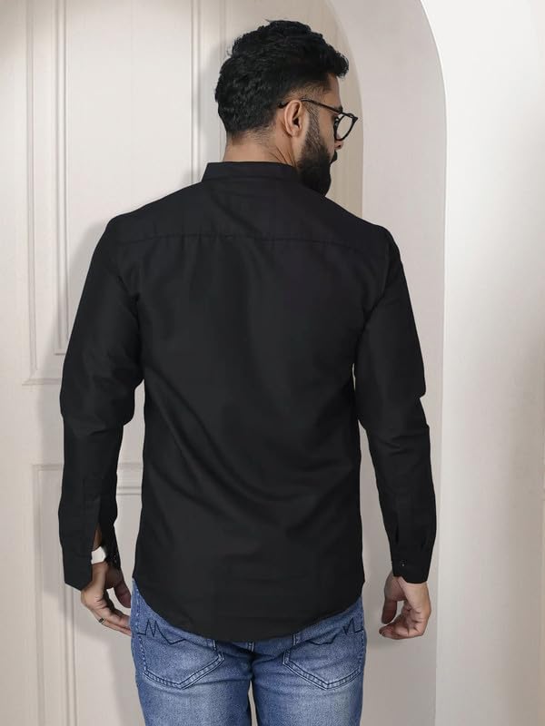 Pinkmint Combo Cotton Shirt for Men Button Down Spread Collar Shirt