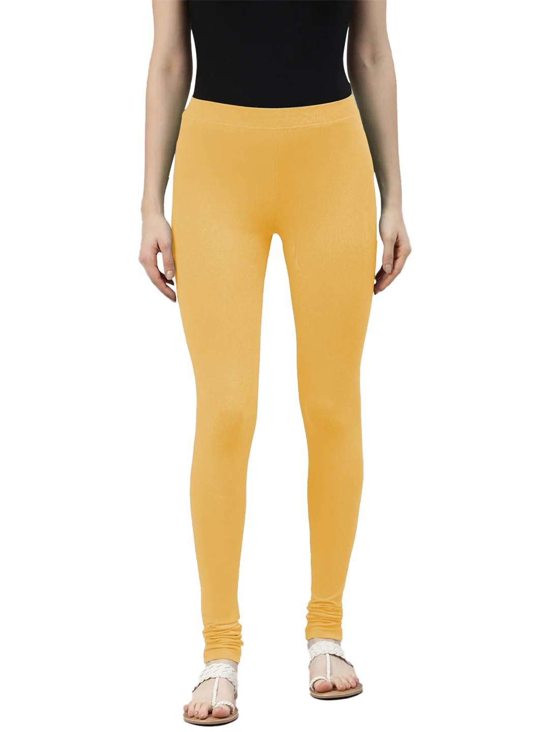 Lyra Premium Viscose Full Length Churidar Leggings For Women
