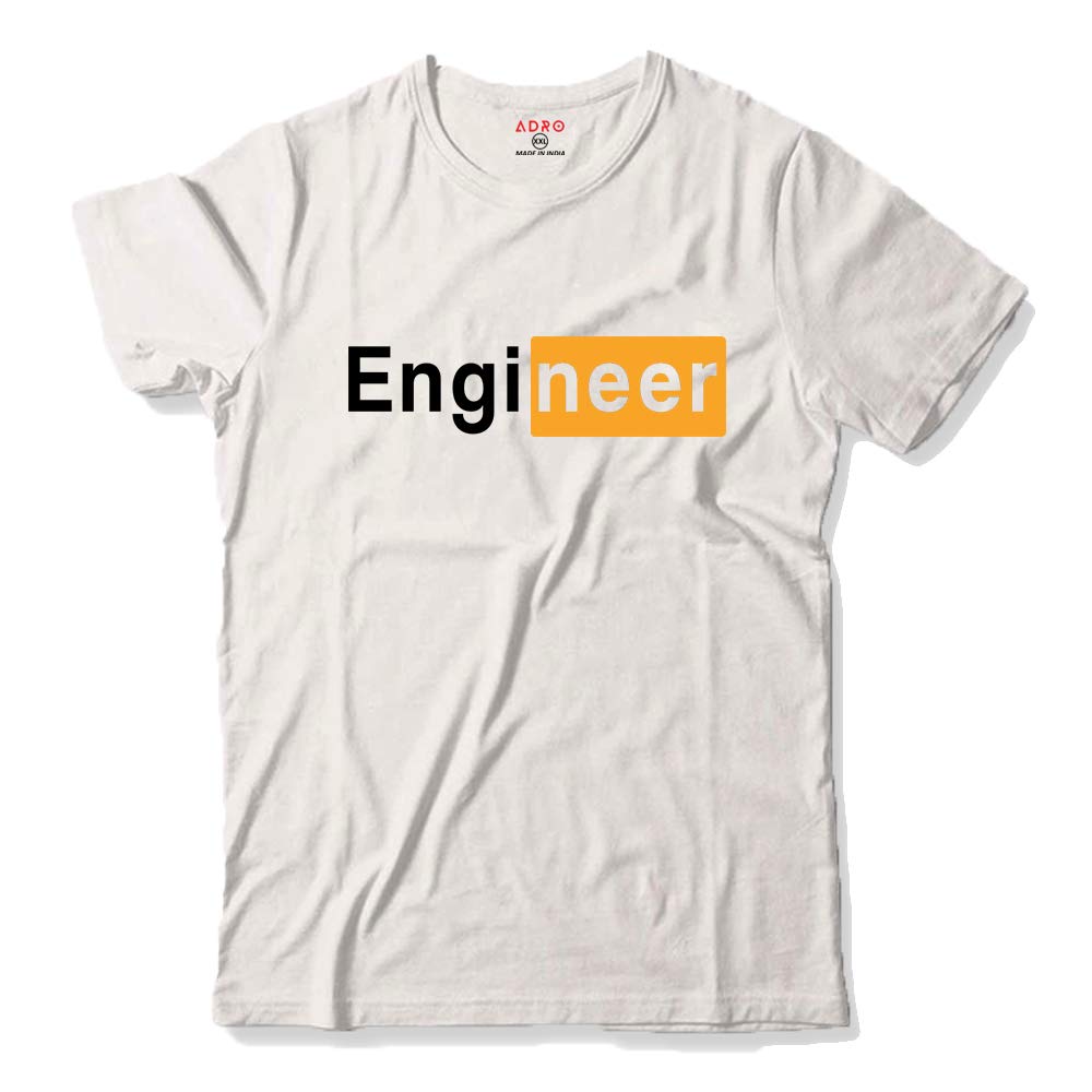 ADRO Engineer Mens Cotton Printed T-Shirt (R21-M-EGN)