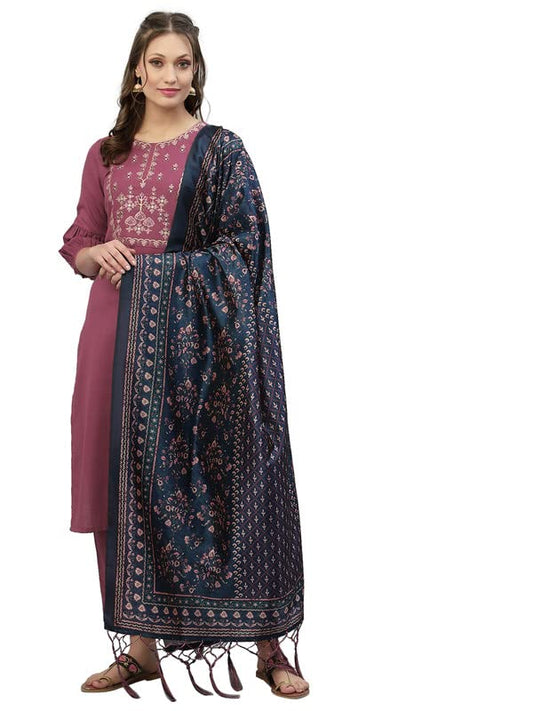 Sanisa Women's Cotton Blend Etinic Kurta Set