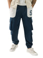 The Souled Store Varsity Utility Men and Boys Pull On Cotton Oversized Joggers