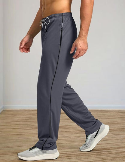 Pinkmint Track Pant For Men Spendex Regular Fit Active Wear Jogger L Sports Wear L Gym Track Pants (Pack Of 3)