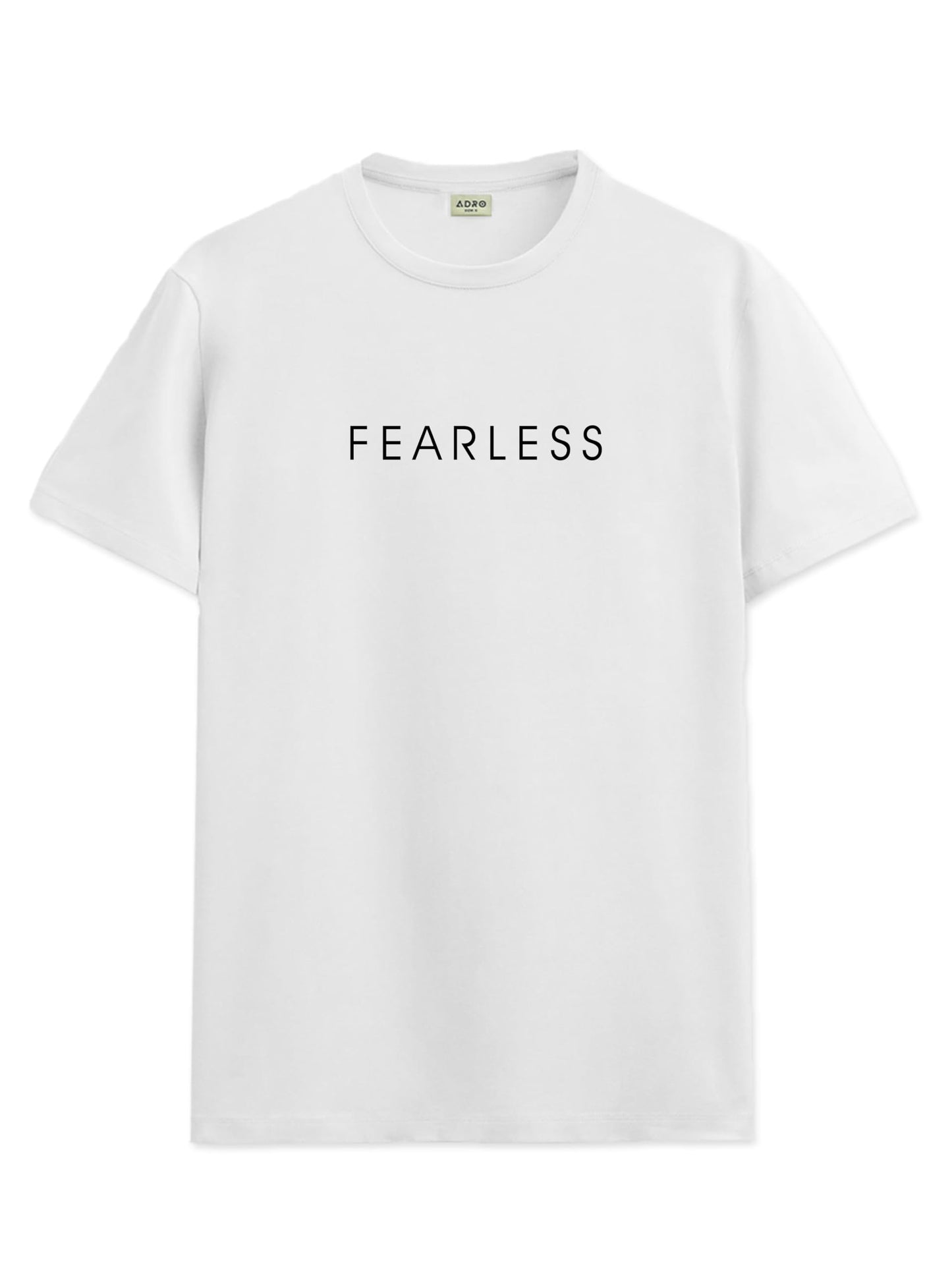 ADRO Tshirt for Men | Printed T Shirt for Men | 100% Cotton T-Shirt |Printed T Shirt | T-Shirts | RN24-FRL-WH