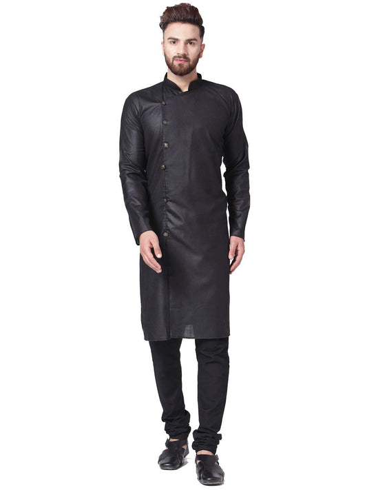 Jompers Mens Cotton Blend Kurta Pyjama Set