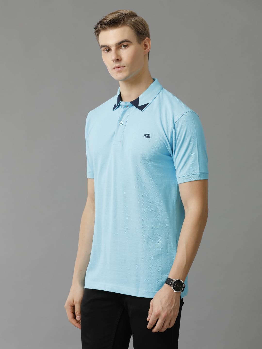 ADRO Premium Cotton Polo for Men (PN23-H-PLN-MI_Mint)