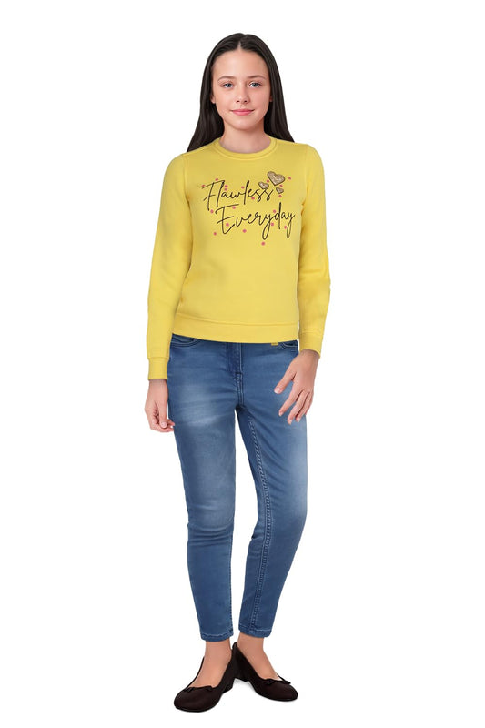 Allen Solly Girls Regular Fit Printed T-Shirt