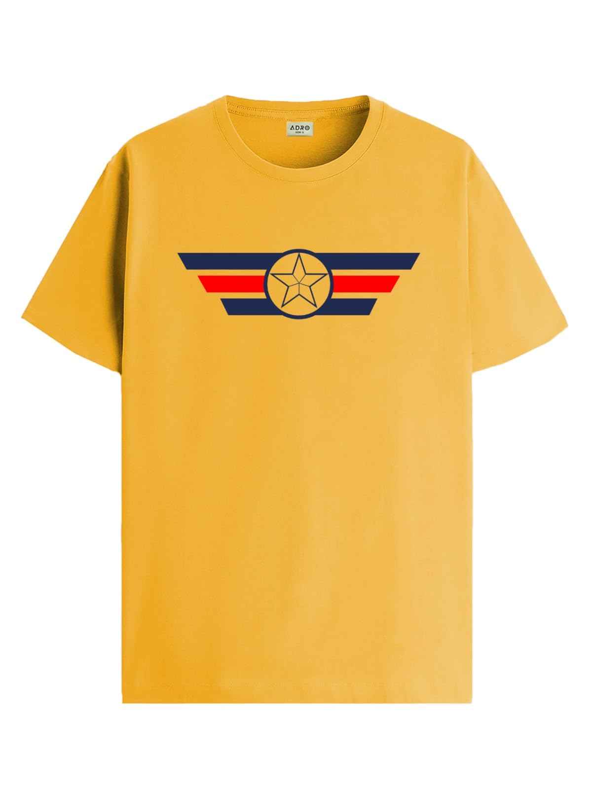 ADRO Tshirt for Men | Printed T Shirt for Men | 100% Cotton T-Shirt |Printed T Shirt | T-Shirts | RN24-CAP-MU