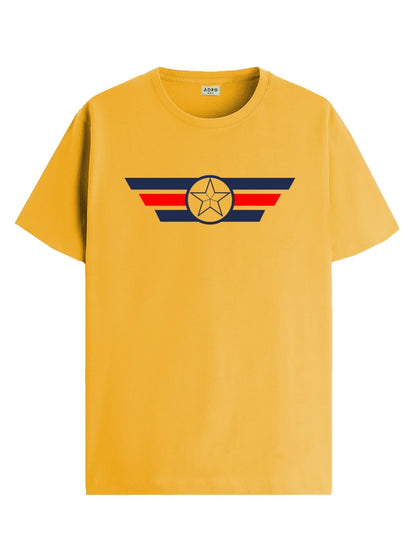ADRO Tshirt for Men | Printed T Shirt for Men | 100% Cotton T-Shirt |Printed T Shirt | T-Shirts | RN24-CAP-MU