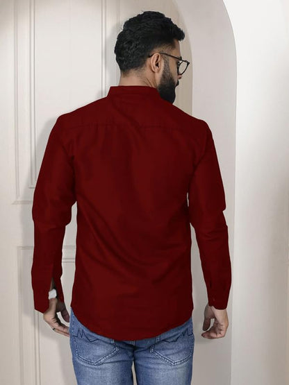 Pinkmint Combo Cotton Shirt for Men Button Down Spread Collar Shirt