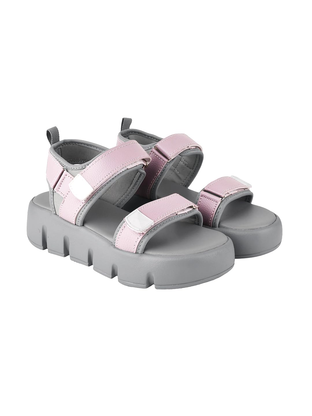 Shoetopia Lightweight Comfortable Trendy Green Sandals For Women & Girls /Uk6-Eu38