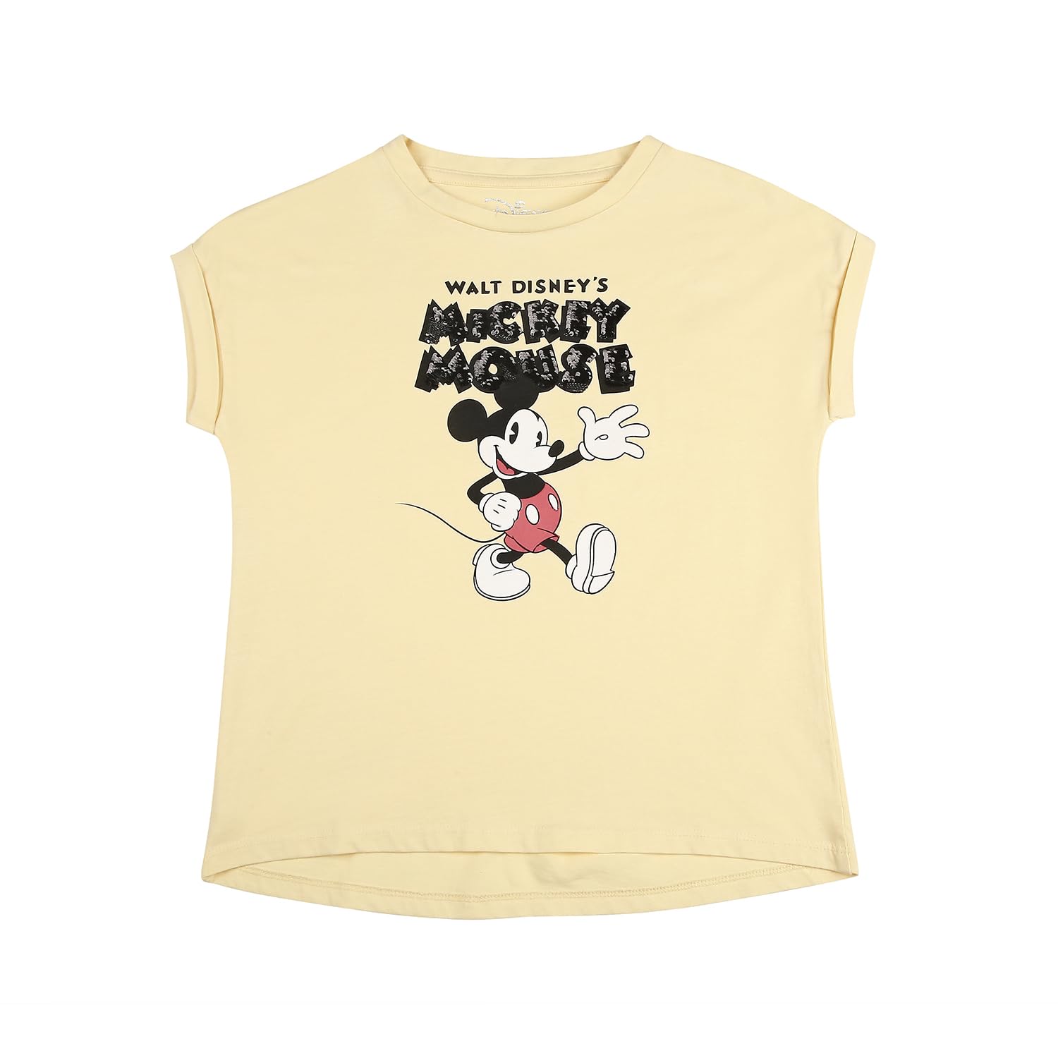 Pepe Jeans GirlS Regular T-Shirt (Pg502928_Summer Yellow 6)