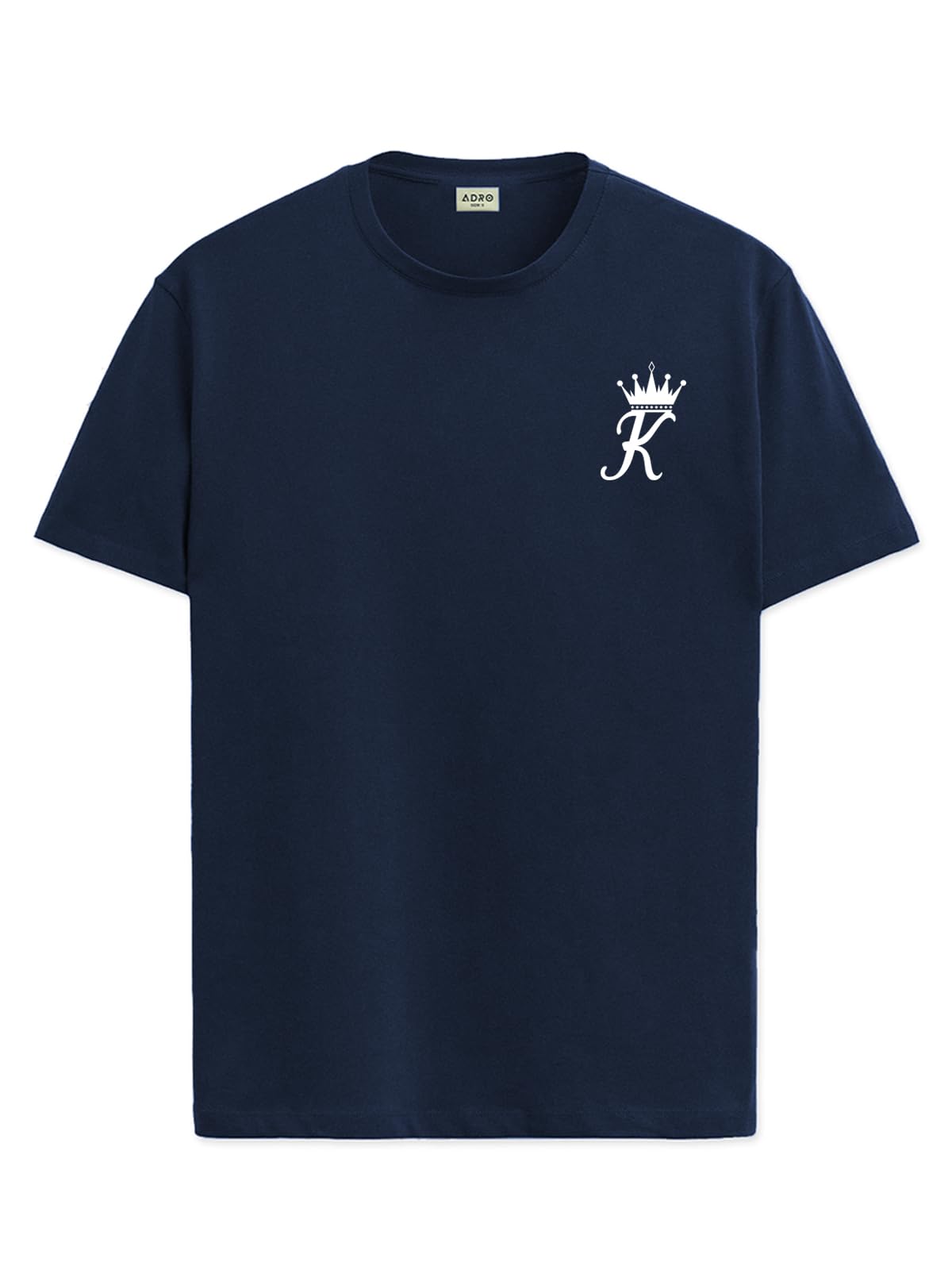 ADRO T-Shirts for MenChest Printed T-Shirt for MenCotton Tshirt for Men|RN24-STICK-KK-NB