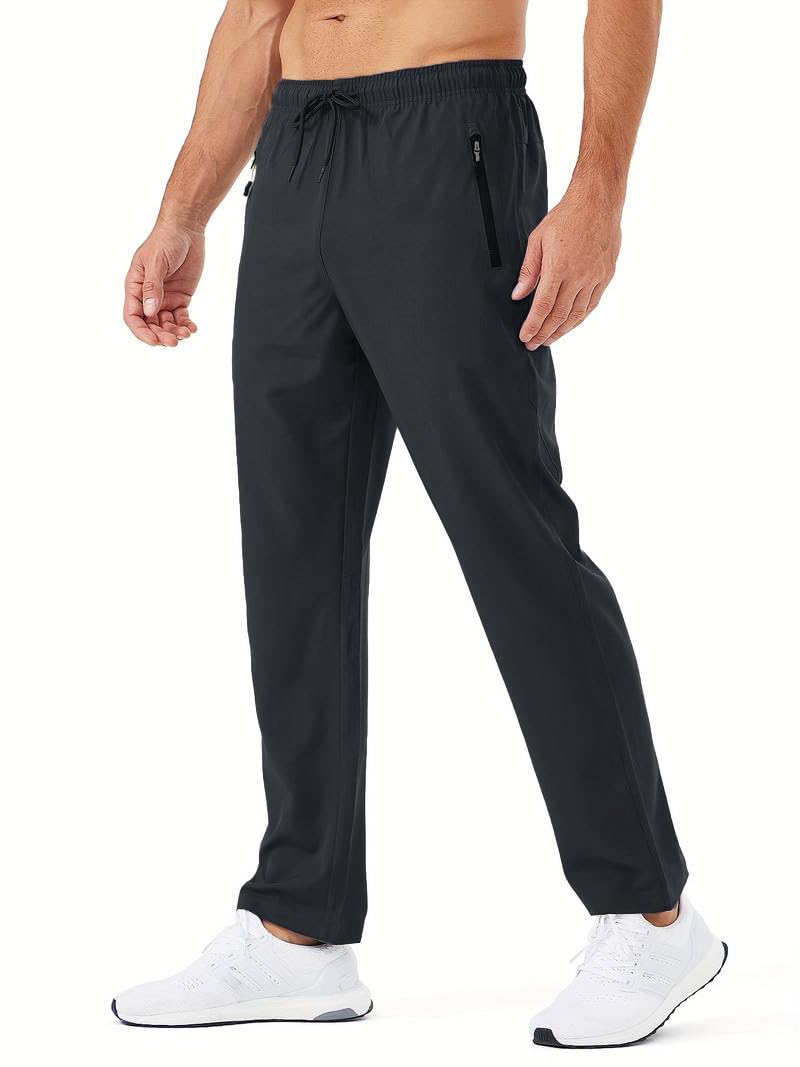 Toplot Track Pants For Men || Activewear Pants || MenS Joggers || Zipper Pocket || Casual Trousers || Stretchable (Sports | Gym