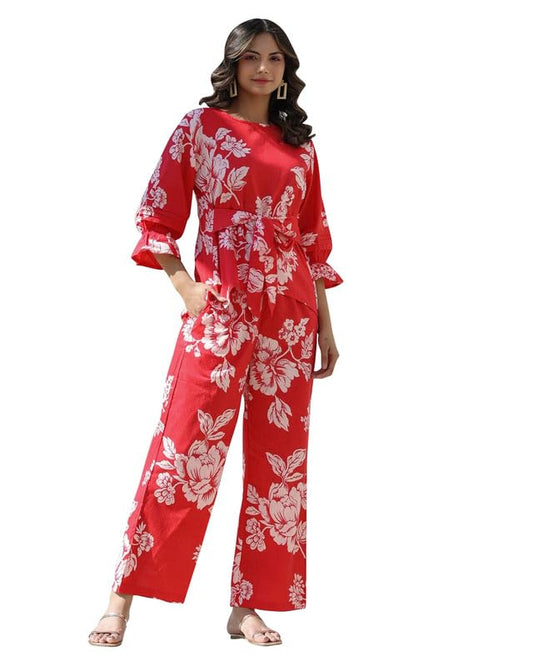 I ENTERPRISE Women Kurta Set for Women || Co-Ords Set || Kurta Pant Set || Coordinate Set || Summer Suit || Printed Kurti with Pant Set