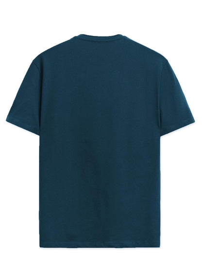 ADRO Mens V Neck T-Shirt|100% Combed Cotton T-Shirt|V-Neck Half Sleeve T-Shirt|VN24-M-PLN-SB