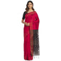 Fabindia Women Silk Woven Sari Red_Freesize