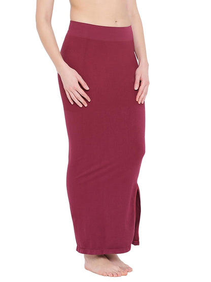 Clovia Women'S Petticoat Style Saree Shapewear With Side Slit (Sw0023P15)