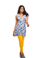 Premium Viscose Stretchable Ankle Length Leggings For Women Yellow