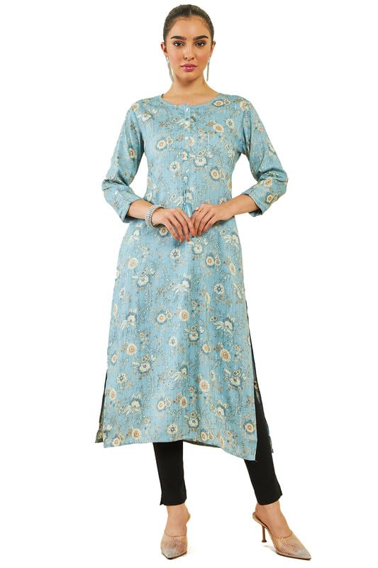 Soch Rayon Women's Regular Kurtas