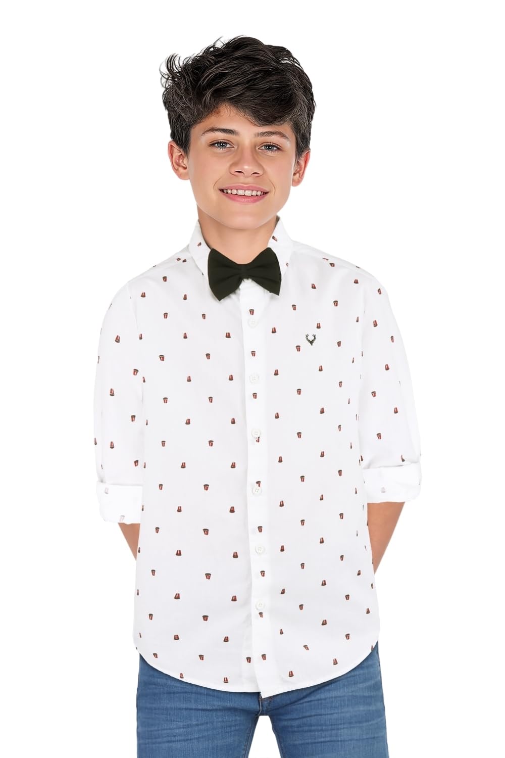 Allen Solly Boys Regular Fit Printed T-Shirt
