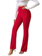 OM SAI LATEST CREATION Womens Yoga Dress Pants Stretchy Work Slacks Business Casual Office Straight Leg/Bootcut Elastic Waist w