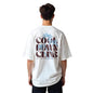 Nobero MenS Graphic Print Oversized Fit T-Shirt (1M-Twrt-C1090_White