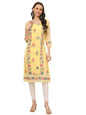 Ekasya WomenS Georgette Straight Cut Round Neck Kurta With Beautiful Embroidery Work (E1628)For An Elegant And Sophisticated Lo