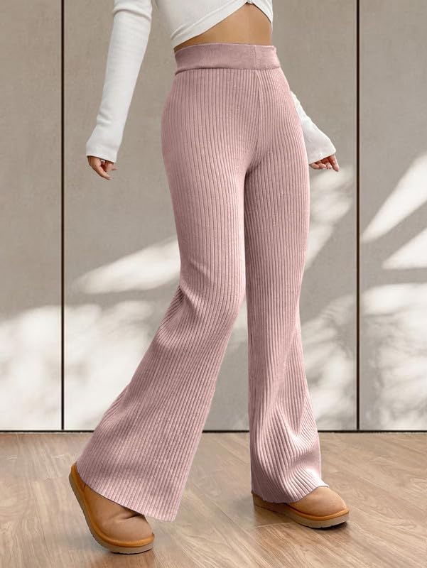 Tee Projekt Trouser for Women l Cotton Blend Summer Trouser l High-Waisted Pant (Pack of 3)