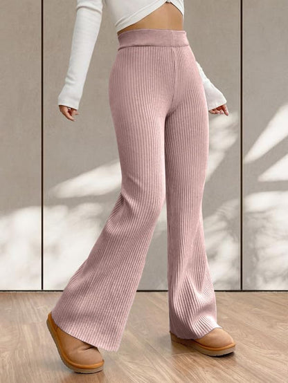 Tee Projekt Trouser for Women l Cotton Blend Summer Trouser l High-Waisted Pant (Pack of 3)