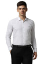 Allen Solly Men Slim Fit Solid Formal Polyester Full Sleeve Shirt