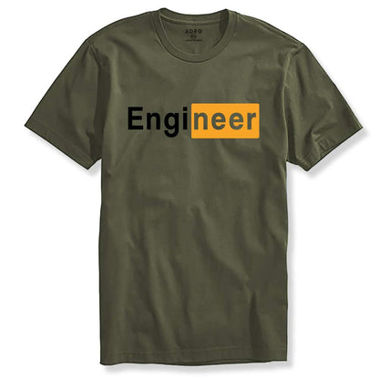 ADRO Engineer Mens Cotton Printed T-Shirt (R21-M-EGN)