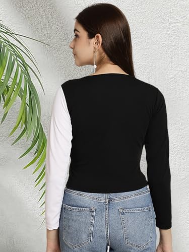 Tee Projekt Solid Stylish Casual Tops for Women & Girls|| Trendy Western Tops for Women Stylish