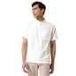 Fabindia MenS Solid Relaxed Fit Shirt (2123224White_White