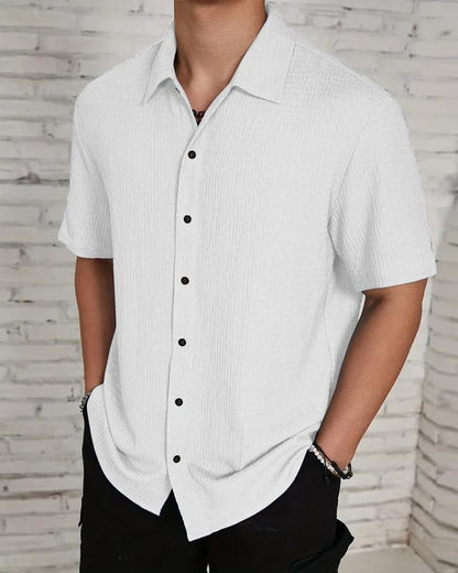 I Enterprise Casual Shirt For Men|| Regular Fit Shirt For Men|| Men Stylish Shirt || Men Solid Shirt With Spread Collar & Half S