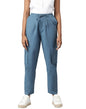 Fabindia Women Linen Flax Elasticated Pant Cotton_Xs Black