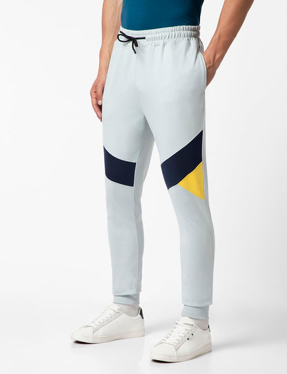 FYLTR Mens Colourblock Joggers with Elasticated Waist and Contrast Drawstrings