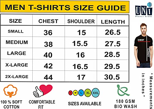 Uniplanet Store MenS Soul Bike Round Neck Navy Blue T-Shirt