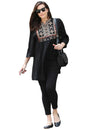 ANNI DESIGNER Women s Tunics Tops Rayon Viscose Embroidered Short Top | Regular | Formal |Party Western Stylish| Trendy |Fancy