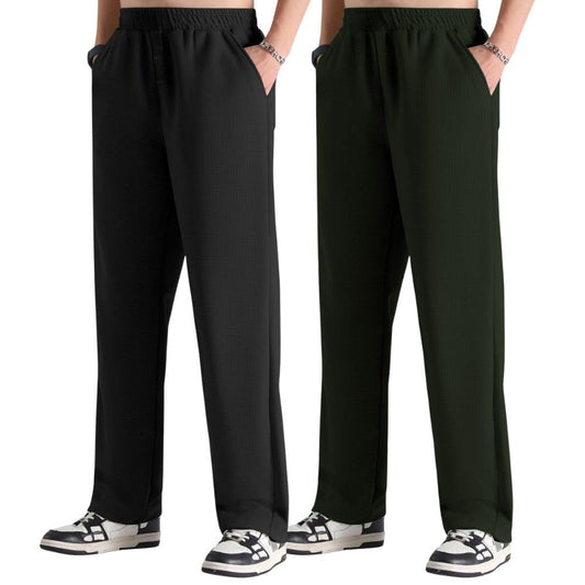 Greciilooks MenS Loose Mid Rise Regular | Sports Stylish Track Pant | Trouser (Available In Plus Size And Combo Pack Of 2)
