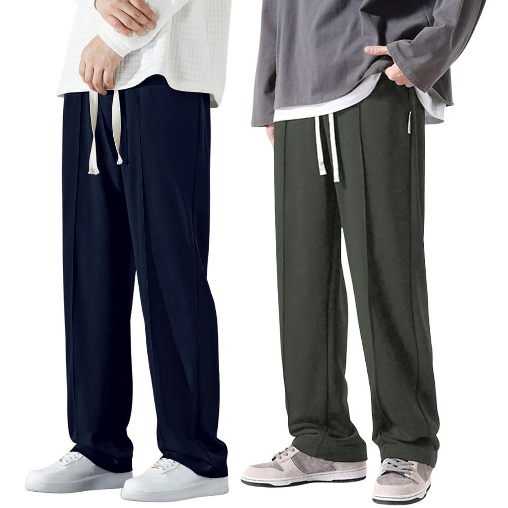 Greciilooks MenS Lycra Cargo Track Pants  Loose Fit Joggers For Men | Korean Style Travel & Lounge Wear With Pockets