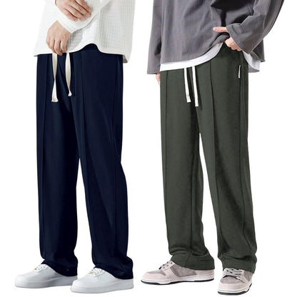 Greciilooks MenS Lycra Cargo Track Pants  Loose Fit Joggers For Men | Korean Style Travel & Lounge Wear With Pockets