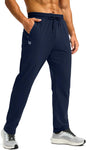 CB-COLEBROOK Mens Fleece Lined Winter Pants with 3 Zipper Pockets Warm Athletic Joggers Workout Running Sweatpants for Men Trec