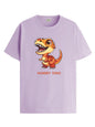 ADRO T Shirts for Boys & Girls || Dinosaur Printed T-Shirt || Ages 3-14 || 100% Cotton Round Neck Tshirt for Boys & Girls||KRN-D