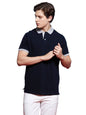 Greciilooks T-Shirts For Men| Solid Plain T-Shirts| Polo-Collar Neck T Shirt| Half Sleeves Casual T-Shirt For Men| Regular Wear